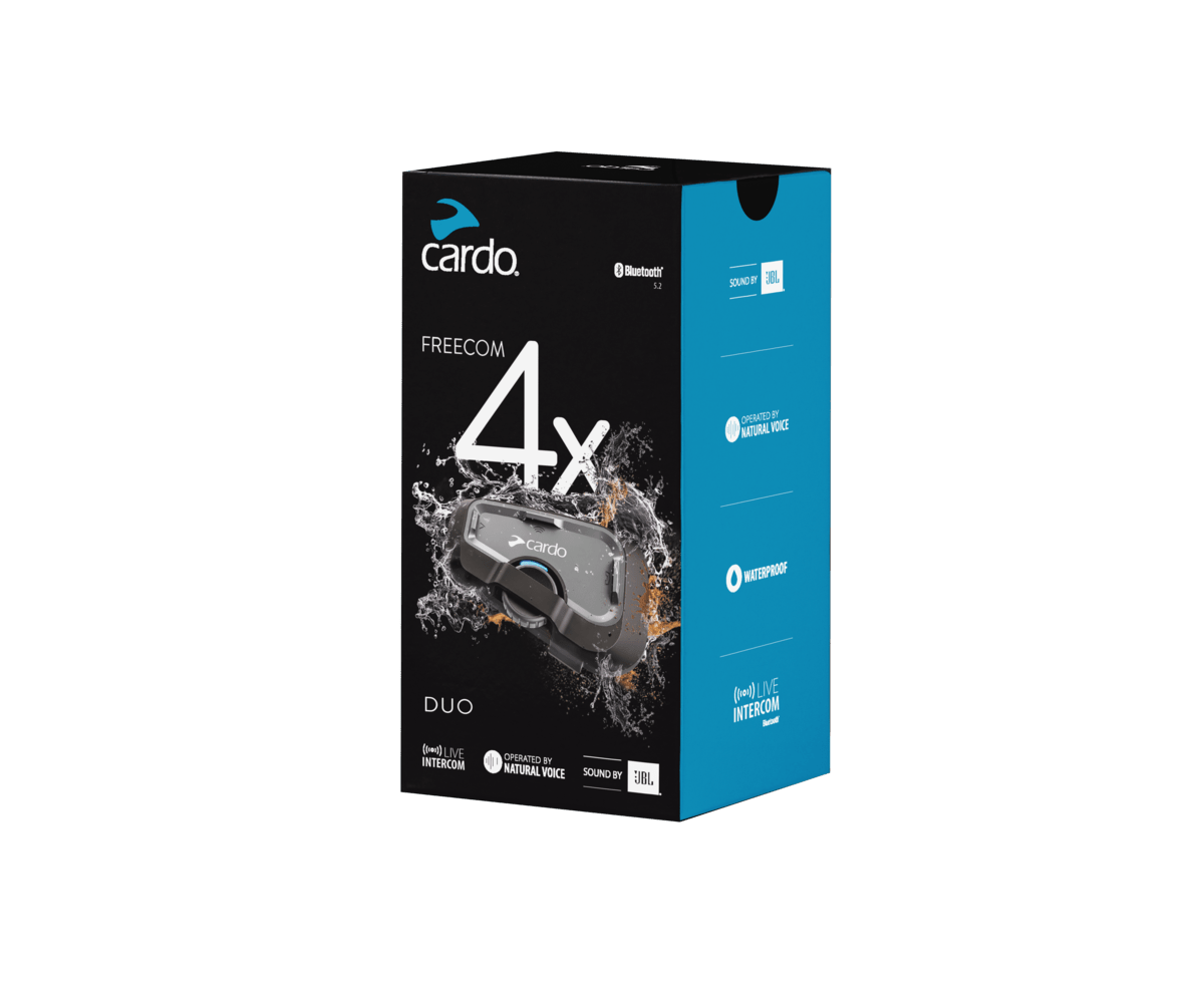 Cardo Freecom 4x Helmet Communication System - High Road Motorsports - Communication System - 4402-0909 - Cardo