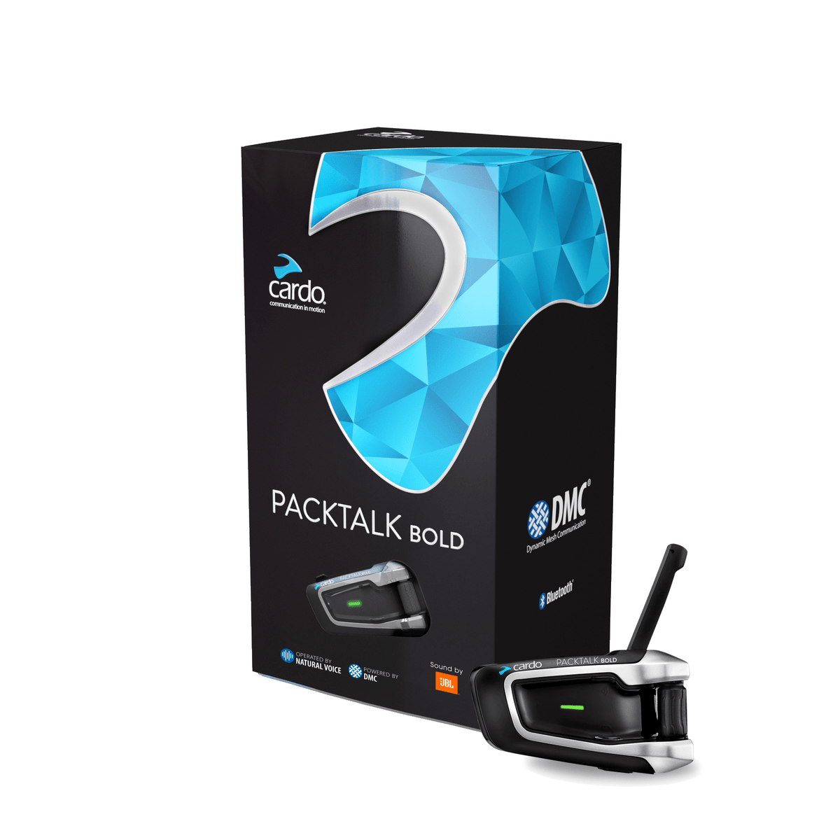 Cardo Packtalk Bold Helmet Communication System - High Road Motorsports - Communication System - 4402-0854 - Cardo