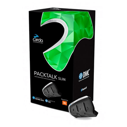 Cardo Packtalk Slim Helmet Communication System - High Road Motorsports - Communication System - 4402-0856 - Cardo