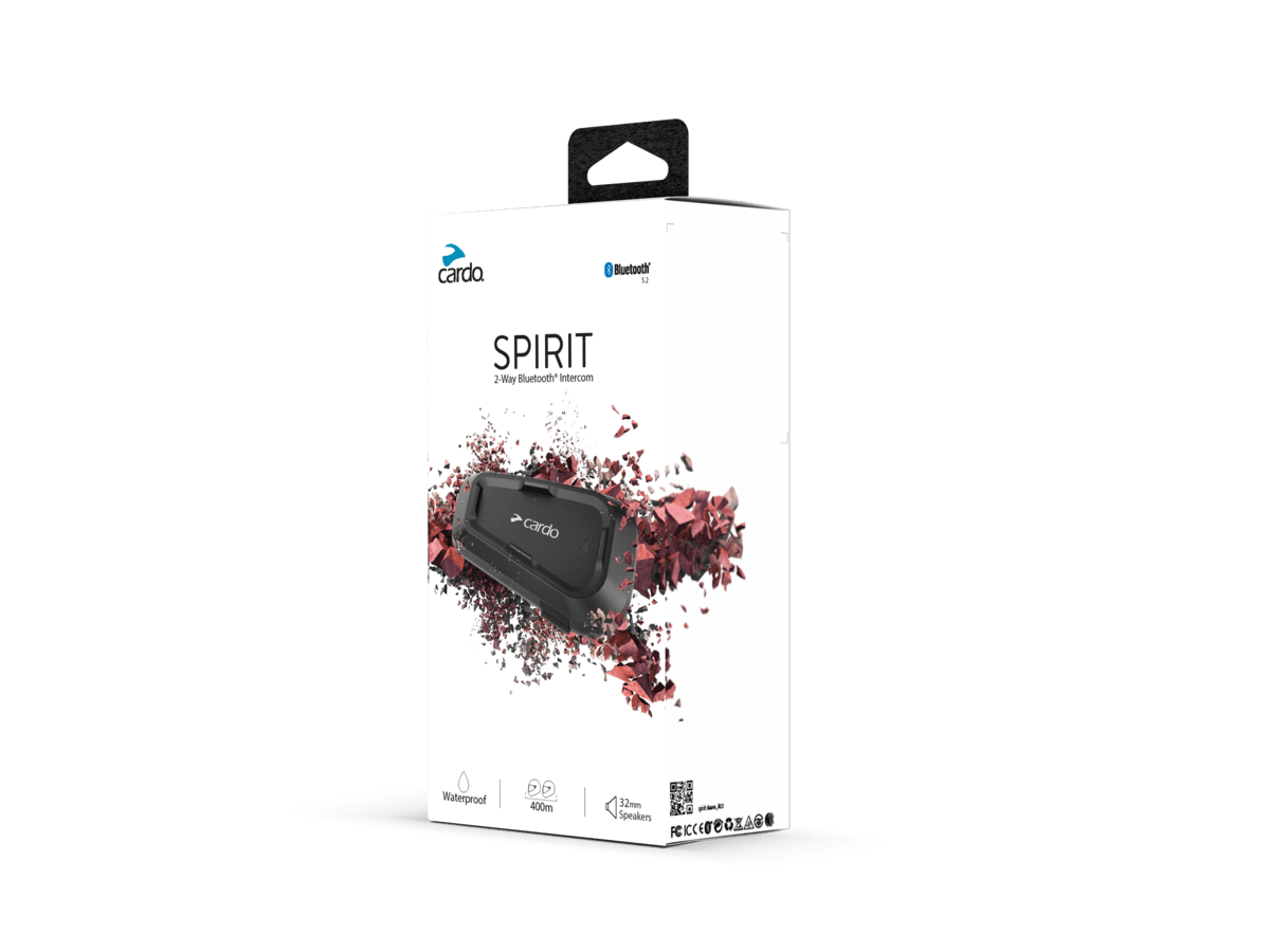 Cardo Spirit Helmet Communication System - High Road Motorsports - Communication System - 4402-0902 - Cardo
