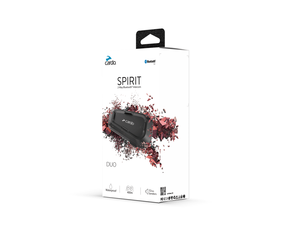 Cardo Spirit Helmet Communication System - High Road Motorsports - Communication System - 4402-0903 - Cardo