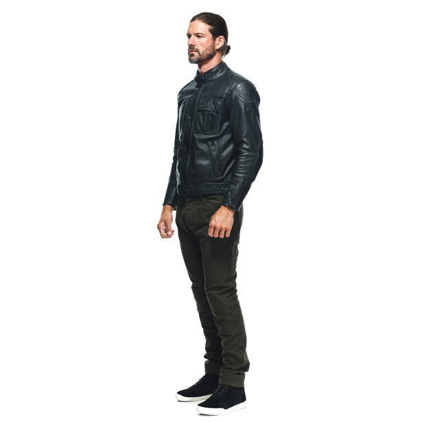 Dainese Atlas Leather Jacket - High Road Motorsports - Motorcycle Jacket - 7525344144 - Dainese