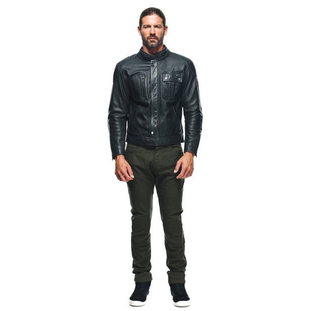 Dainese Atlas Leather Jacket - High Road Motorsports - Motorcycle Jacket - 7525344144 - Dainese