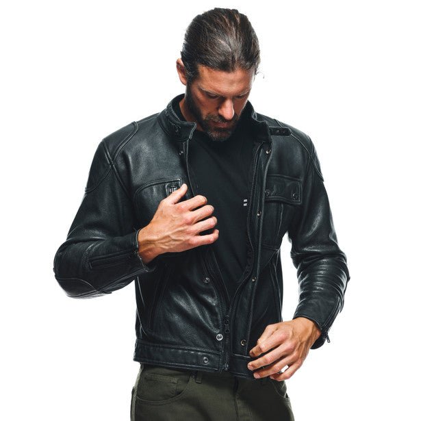 Dainese Atlas Leather Jacket - High Road Motorsports - Motorcycle Jacket - 7525344144 - Dainese