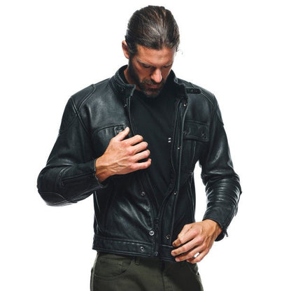 Dainese Atlas Leather Jacket - High Road Motorsports - Motorcycle Jacket - 7525344144 - Dainese