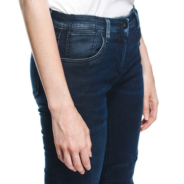 Dainese Brushed Skinny Lady Denim Pants - High Road Motorsports - Motorcycle Pants - 7537512124 - Dainese