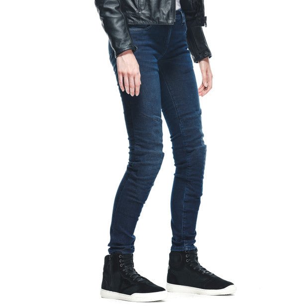 Dainese Brushed Skinny Lady Denim Pants - High Road Motorsports - Motorcycle Pants - 7537512124 - Dainese