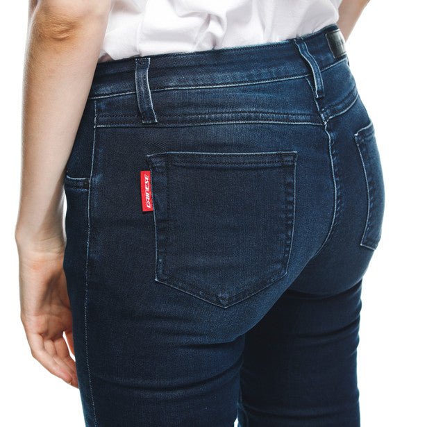 Dainese Brushed Skinny Lady Denim Pants - High Road Motorsports - Motorcycle Pants - 7537512124 - Dainese