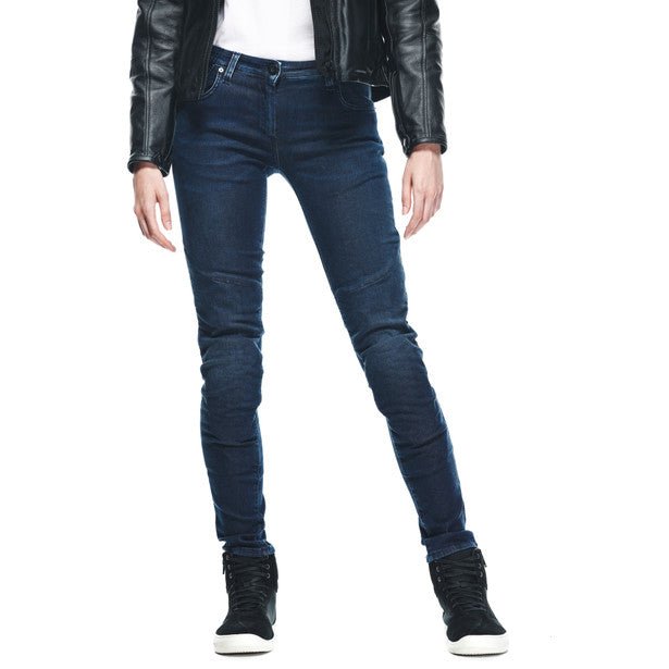Dainese Brushed Skinny Lady Denim Pants - High Road Motorsports - Motorcycle Pants - 7537512124 - Dainese