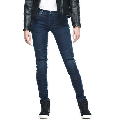 Dainese Brushed Skinny Lady Denim Pants - High Road Motorsports - Motorcycle Pants - 7537512124 - Dainese