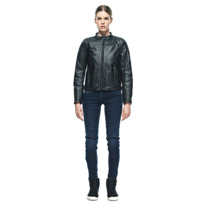 Dainese Electra Lady Leather Jacket - High Road Motorsports - Motorcycle Jacket - 7535315138 - Dainese