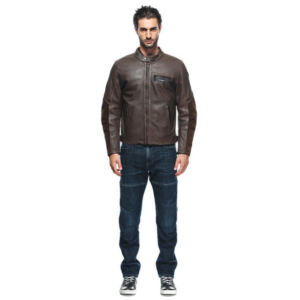 Dainese Merak Leather Jacket - High Road Motorsports - Motorcycle Jacket - 7525345244 - Dainese