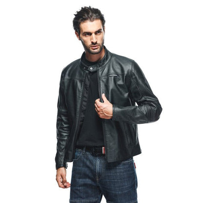 Dainese Mike 3 Leather Jacket - High Road Motorsports - Motorcycle Jacket - 7525347144 - Dainese