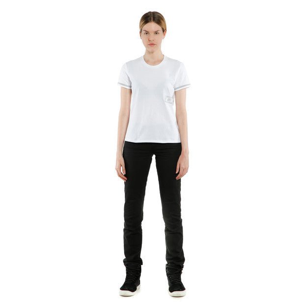 Dainese Paddock Lady T-Shirt - High Road Motorsports - T-Shirt - 75389072XS - Dainese