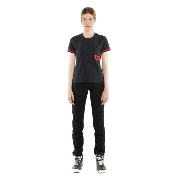 Dainese Paddock Lady T-Shirt - High Road Motorsports - T-Shirt - 75389073XS - Dainese