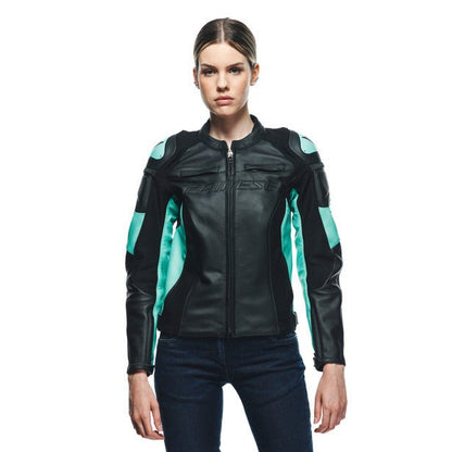 Dainese Racing 4 Lady Leather Jacket - High Road Motorsports - Motorcycle Jacket - 202533848-26F-38 - Dainese