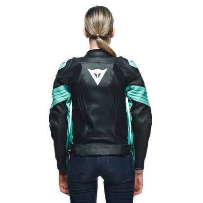 Dainese Racing 4 Lady Leather Jacket - High Road Motorsports - Motorcycle Jacket - 202533848-26F-38 - Dainese