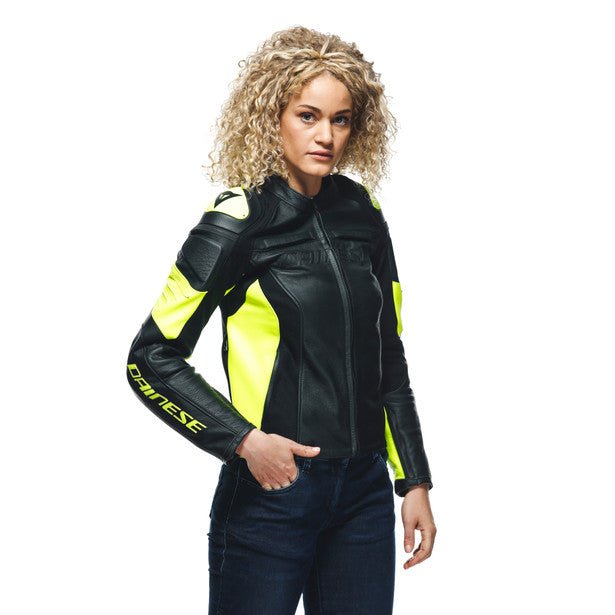 Dainese Racing 4 Lady Leather Jacket - High Road Motorsports - Motorcycle Jacket - 7535311338 - Dainese