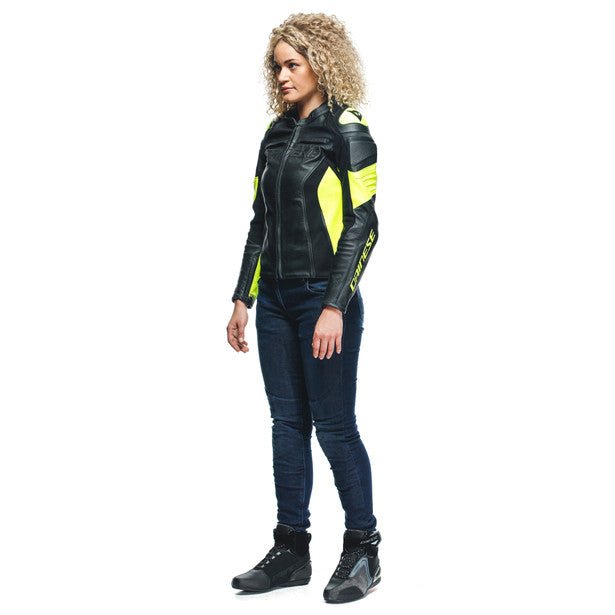 Dainese Racing 4 Lady Leather Jacket - High Road Motorsports - Motorcycle Jacket - 7535311338 - Dainese
