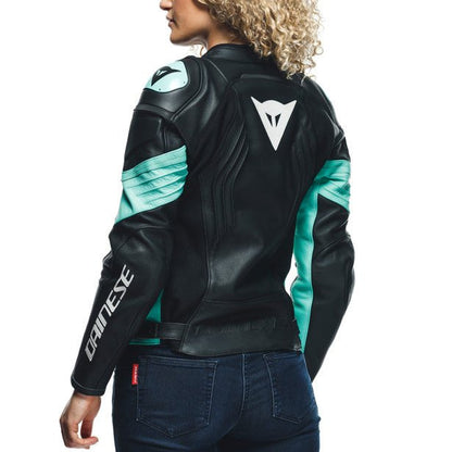 Dainese Racing 4 Lady Perforated Leather Jacket - High Road Motorsports - Motorcycle Jacket - 7535312138 - Dainese