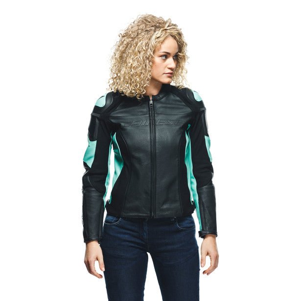 Dainese Racing 4 Lady Perforated Leather Jacket - High Road Motorsports - Motorcycle Jacket - 7535312138 - Dainese