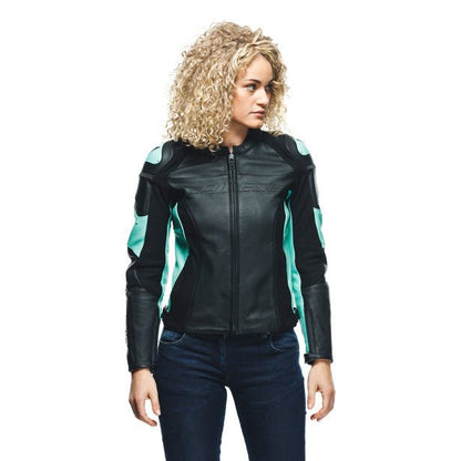 Dainese Racing 4 Lady Perforated Leather Jacket - High Road Motorsports - Motorcycle Jacket - 7535312138 - Dainese