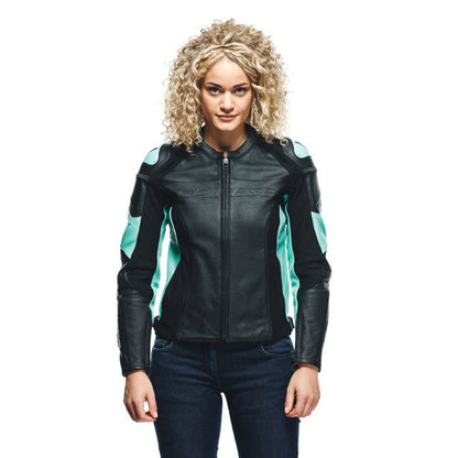 Dainese Racing 4 Lady Perforated Leather Jacket - High Road Motorsports - Motorcycle Jacket - 7535312138 - Dainese