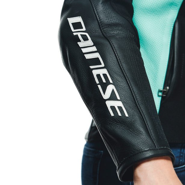 Dainese Racing 4 Lady Perforated Leather Jacket - High Road Motorsports - Motorcycle Jacket - 7535312138 - Dainese