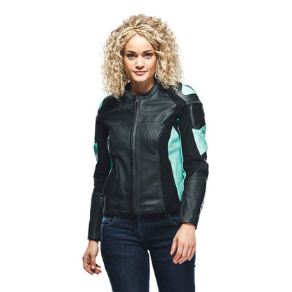 Dainese Racing 4 Lady Perforated Leather Jacket - High Road Motorsports - Motorcycle Jacket - 7535312138 - Dainese