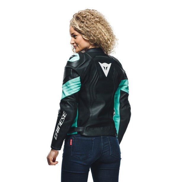 Dainese Racing 4 Lady Perforated Leather Jacket - High Road Motorsports - Motorcycle Jacket - 7535312138 - Dainese