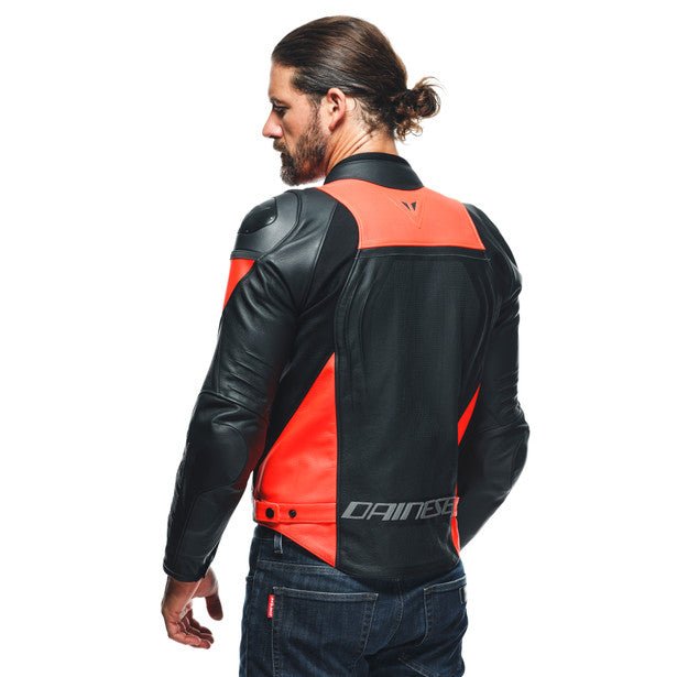 Dainese Racing 4 Perforated Leather Jacket - High Road Motorsports - Motorcycle Jacket - 7525340144 - Dainese