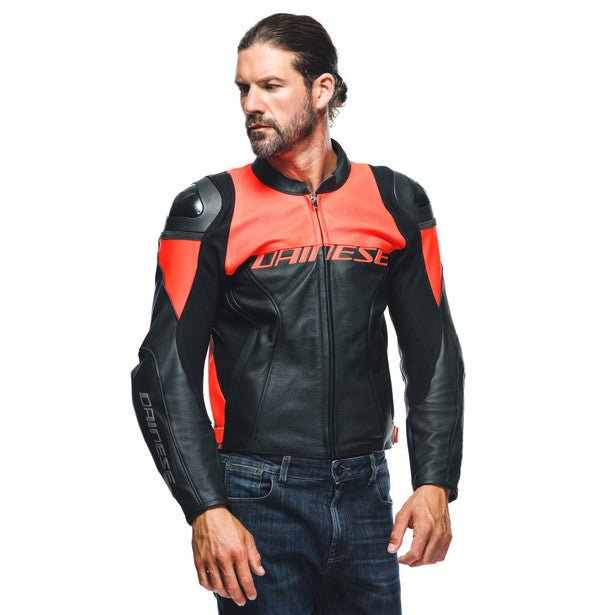 Dainese Racing 4 Perforated Leather Jacket - High Road Motorsports - Motorcycle Jacket - 7525340144 - Dainese
