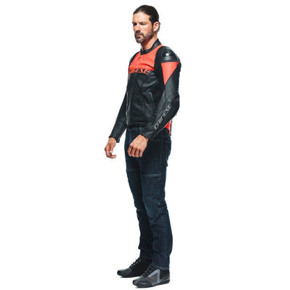Dainese Racing 4 Perforated Leather Jacket - High Road Motorsports - Motorcycle Jacket - 7525340144 - Dainese