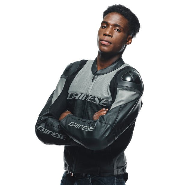 Dainese Racing 4 Perforated Leather Jacket - High Road Motorsports - Motorcycle Jacket - 7525340244 - Dainese