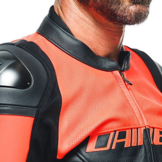 Dainese Racing 4 Perforated Leather Jacket - High Road Motorsports - Motorcycle Jacket - 7525340144 - Dainese