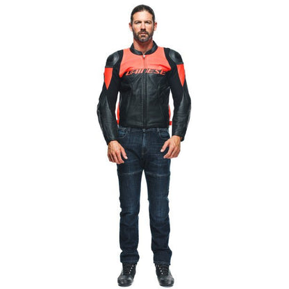 Dainese Racing 4 Perforated Leather Jacket - High Road Motorsports - Motorcycle Jacket - 7525340144 - Dainese