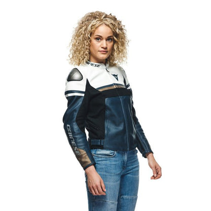 Dainese Rapida Lady Leather Jacket - High Road Motorsports - Motorcycle Jacket - 7535313238 - Dainese