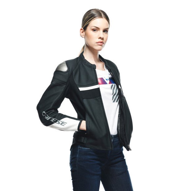 Dainese Rapida Lady Leather Jacket - High Road Motorsports - Motorcycle Jacket - 7535313138 - Dainese