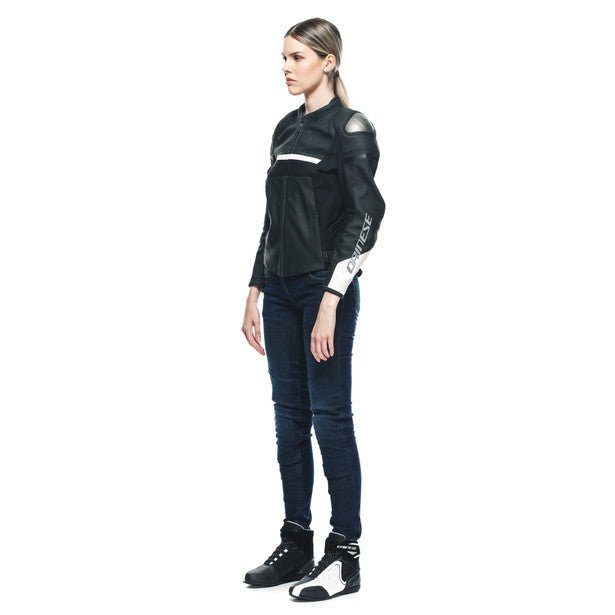 Dainese Rapida Lady Leather Jacket - High Road Motorsports - Motorcycle Jacket - 7535313138 - Dainese