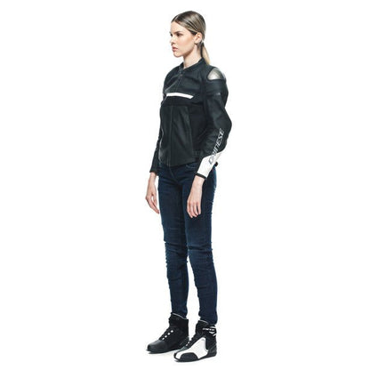 Dainese Rapida Lady Leather Jacket - High Road Motorsports - Motorcycle Jacket - 7535313138 - Dainese