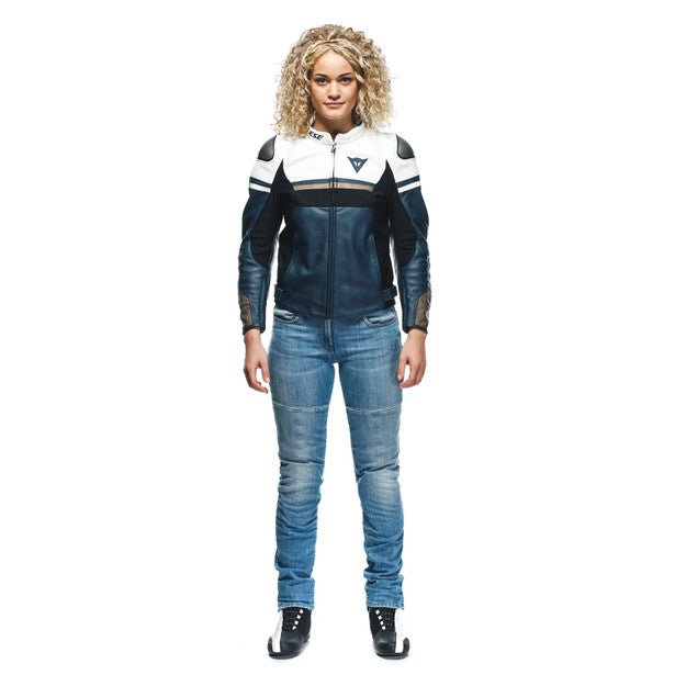 Dainese Rapida Lady Leather Jacket - High Road Motorsports - Motorcycle Jacket - 7535313238 - Dainese