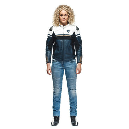 Dainese Rapida Lady Leather Jacket - High Road Motorsports - Motorcycle Jacket - 7535313238 - Dainese