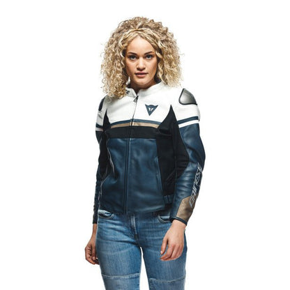 Dainese Rapida Lady Leather Jacket - High Road Motorsports - Motorcycle Jacket - 7535313238 - Dainese
