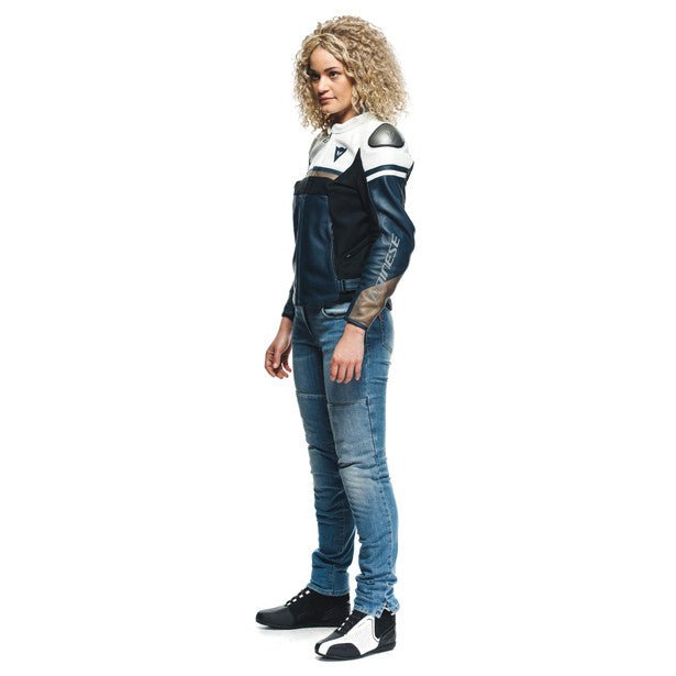 Dainese Rapida Lady Leather Jacket - High Road Motorsports - Motorcycle Jacket - 7535313238 - Dainese