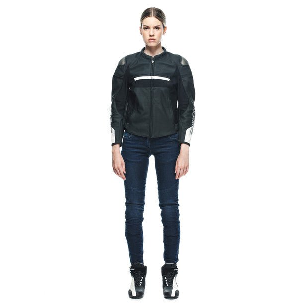 Dainese Rapida Lady Leather Jacket - High Road Motorsports - Motorcycle Jacket - 7535313138 - Dainese