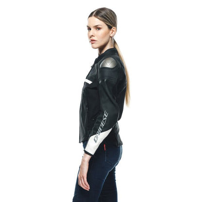 Dainese Rapida Lady Leather Jacket - High Road Motorsports - Motorcycle Jacket - 7535313138 - Dainese