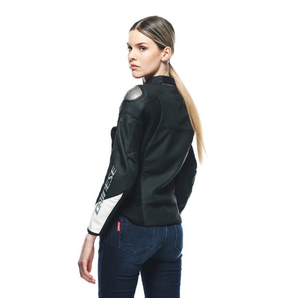 Dainese Rapida Lady Perforated Leather Jacket - High Road Motorsports - Motorcycle Jacket - 7535314138 - Dainese