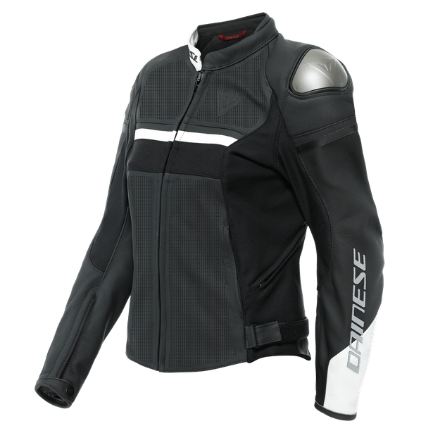Dainese Rapida Lady Perforated Leather Jacket - High Road Motorsports - Motorcycle Jacket - 7535314138 - Dainese
