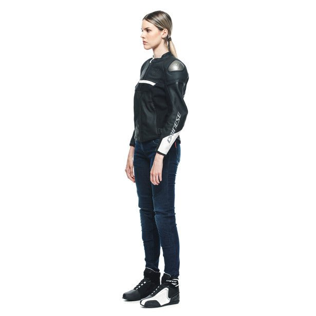 Dainese Rapida Lady Perforated Leather Jacket - High Road Motorsports - Motorcycle Jacket - 7535314138 - Dainese