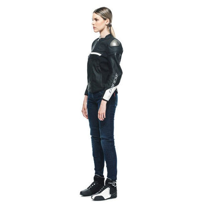 Dainese Rapida Lady Perforated Leather Jacket - High Road Motorsports - Motorcycle Jacket - 7535314138 - Dainese